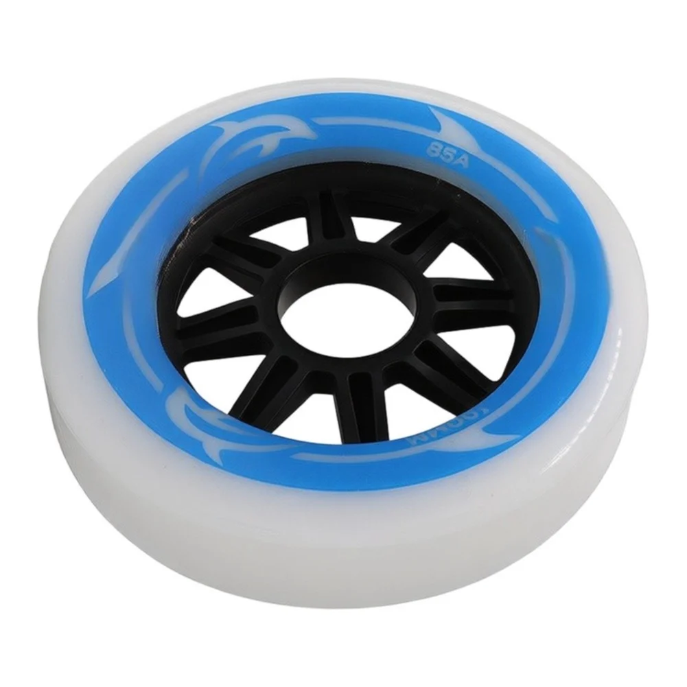 For Rebound 85A Speed Skate Wheels Built with Reinforced Multi Spoke Plastic Hub for Structural Integrity in For Racing