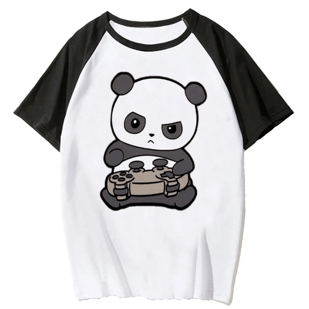 Panda Tee women harajuku streetwear top girl streetwear clothing