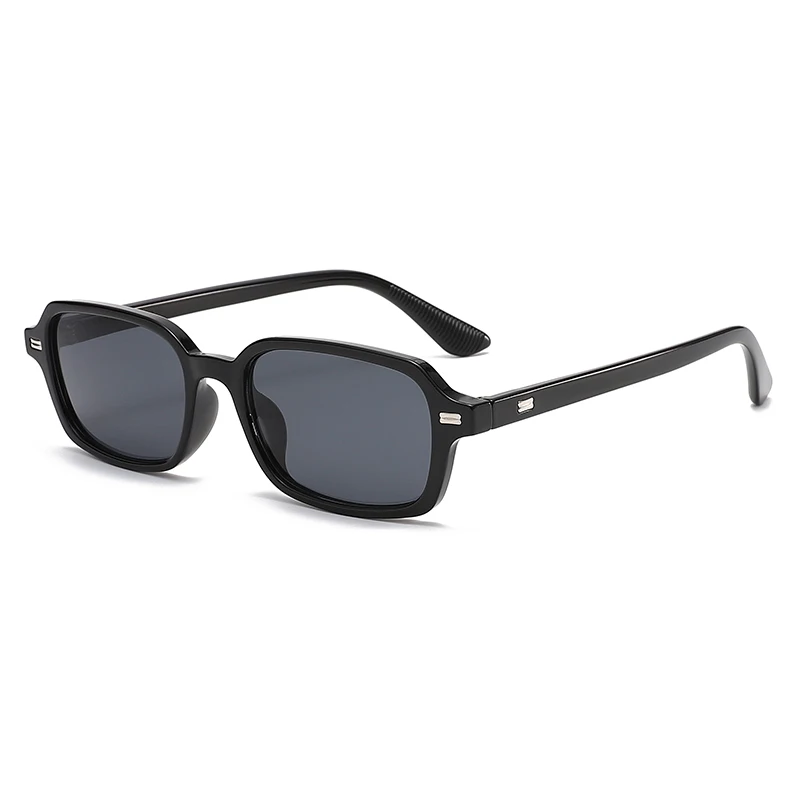 Vintage Small Rectangle Sunglasses Men Women Y2K Retro Narrow Square Sun Glasses UV400 Protection Trendy Hip Hop Shades Multi Co