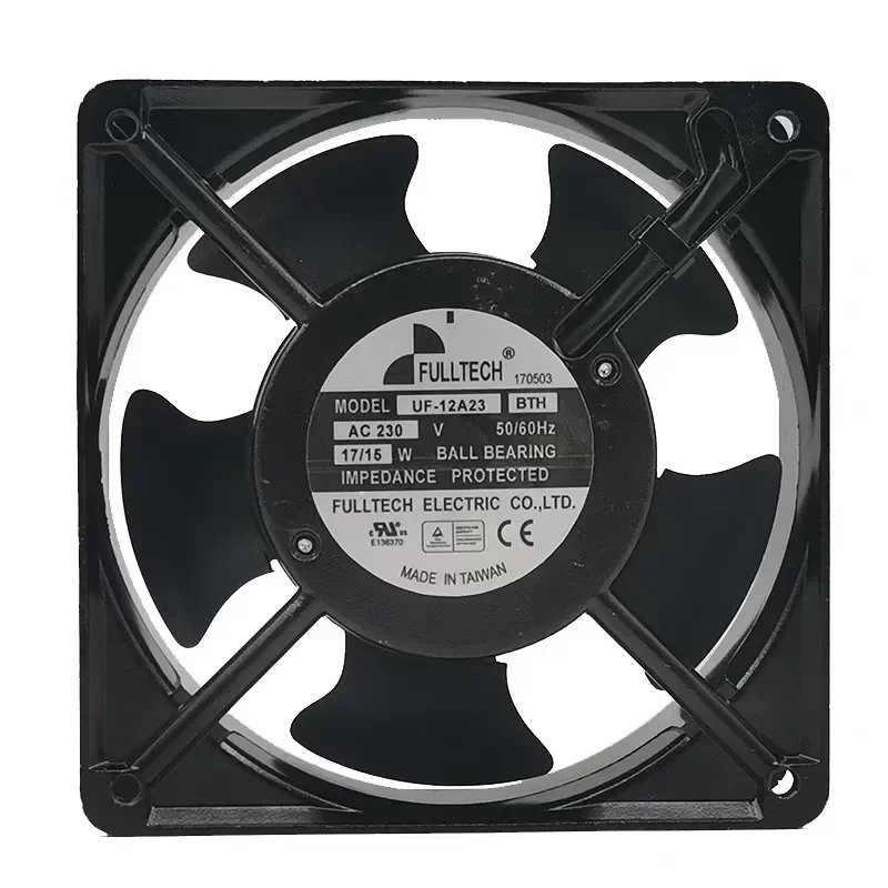 for New Axial Fan UF-12A23 230V 17/15W 50/60Hz 12038 Industrial Cabinet Fan