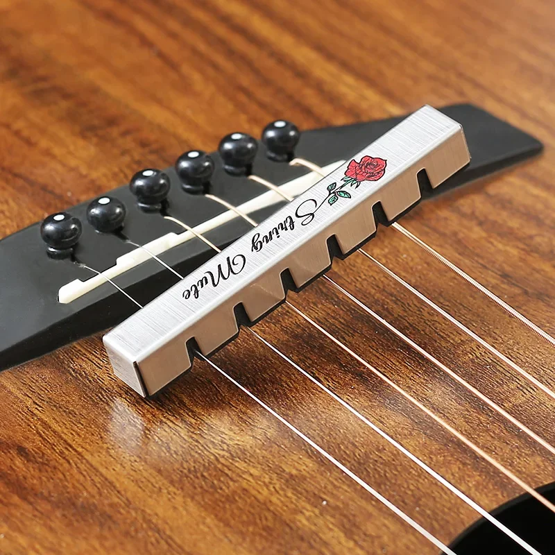 Tłumik Dźwięku do Gitary Basowej, Gitary Akustycznej, Ukulele - Akcesoria do Tłumienia Strun Instrumentów dla Lepszej Główki