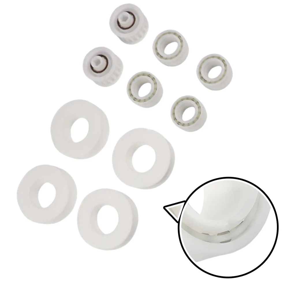 Pulley Gears Climbing Rings Kit Fits M200 M400 M500 Includes 4 Climbing Rings PVA ABS Construction Simple Installation Pool Kit