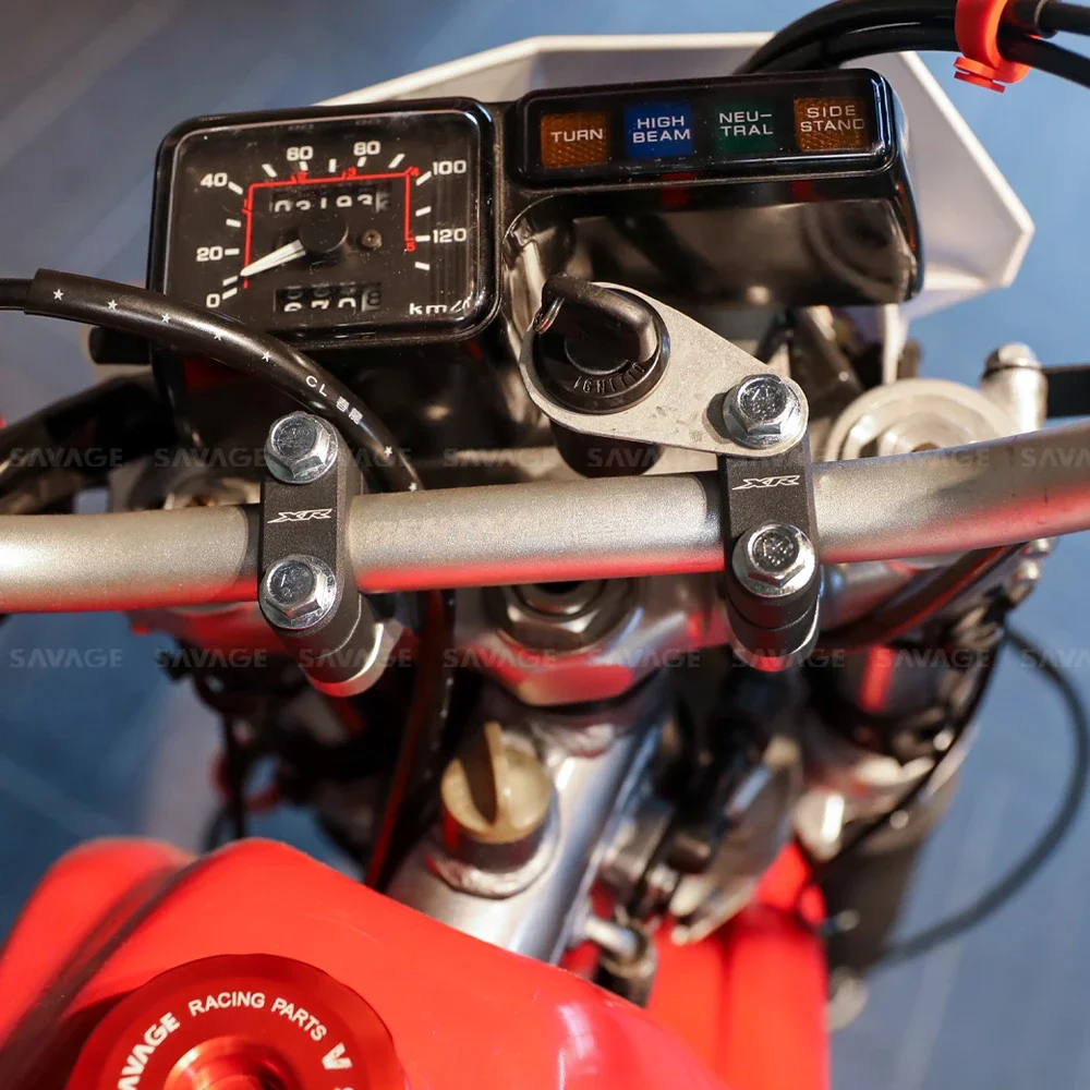 New For HONDA XR 125 150 190 200 230 250 400 600 650 Motorcycle Handlebar Riser Bar Mount Handle Clamp XR150 XR190 XR250 XR650
