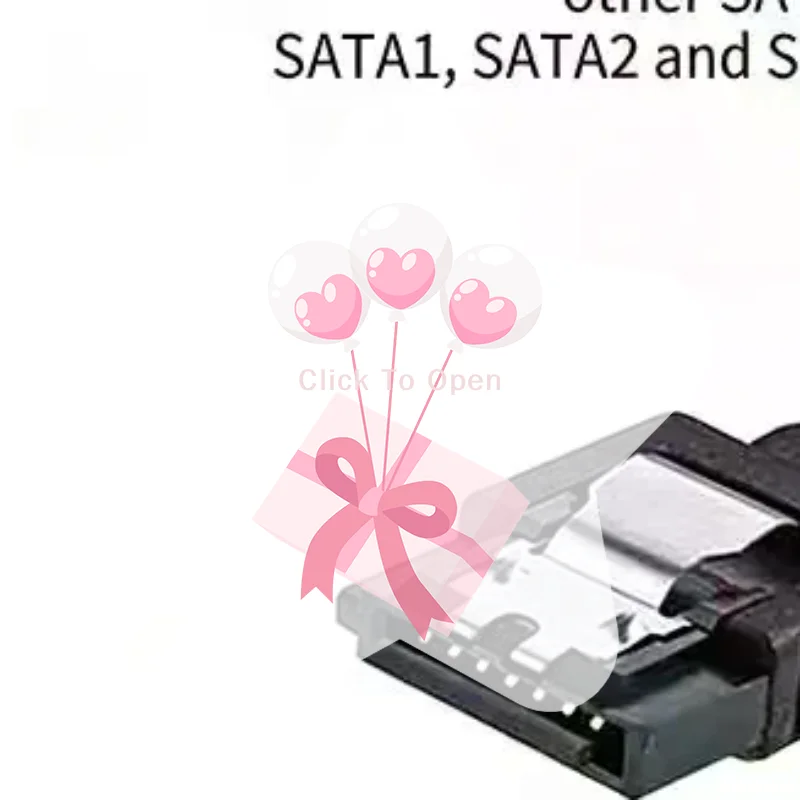 0.4m 8-Core Sata Cable 7-Pin Ssd Data Cable Elbow With Aluminum Foil Spring 6gb/S All Copper