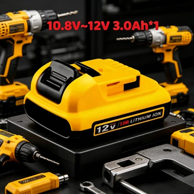 

For DCB120 Lithium ion Batteries 12V 2.0Ah Battery，Cordless/Rechargeable， DCB124 DW089LG DCD701F2 Power Tools/Laser Level