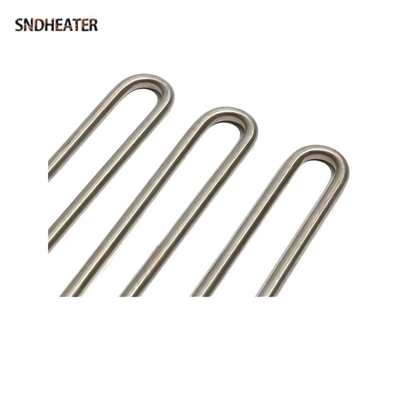 SNDHEATER 2500 واط 3500 واط عنصر تسخين المياه الكهربائية 3U م/ث شكل M16 الموضوع 304 سخان من الفولاذ المقاوم للصدأ أنبوب 110 فولت 220 فولت 390x180 مللي متر