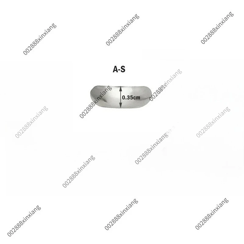 Dental Stainless Steel Matrix Bands, Soft Composite Forming Sheets, 1.398 Model, 100PCS Dental Restoration Accessories