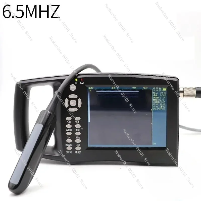 Test 5.6 Inch Screen Veterinary Ultrasound Scanner Cow Pig Heep Horse Farm Portable Ultrasound Pregnancy Testing Machine