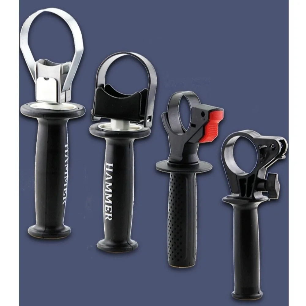 Adjustable Front Electric Hammer Handle Hammer Handle Design 60-65 mm Clamping Range Angle Grinder Accessory Auxiliary Handle