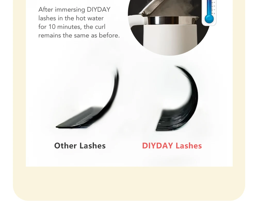 DIYDAY Y SHAPED FALSE EYELASH EXTENSION