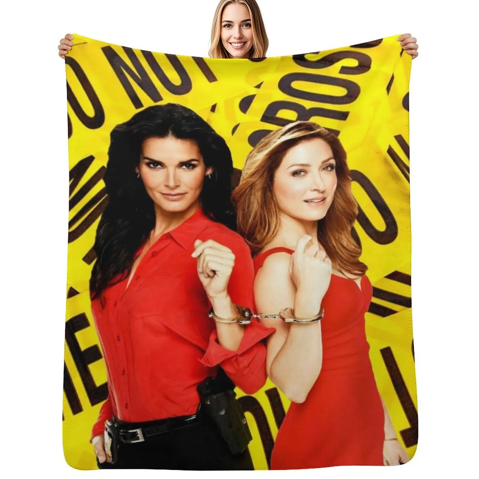 Rizzles (Rizzoli & Isles) Throw Blanket Cozy Sofa Blanket for TV Watching Napping