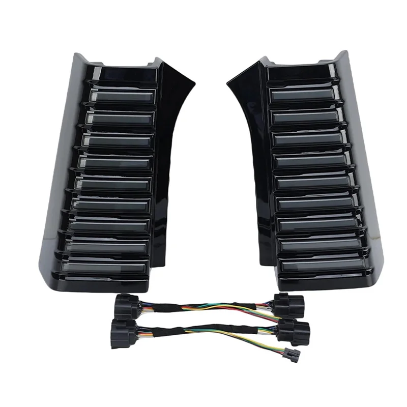 

Driving Brake Lamp Dynamic LED Turn Signal Tail Light 1 Set D-Pillar For Jetour Traveller T2 2023 2024