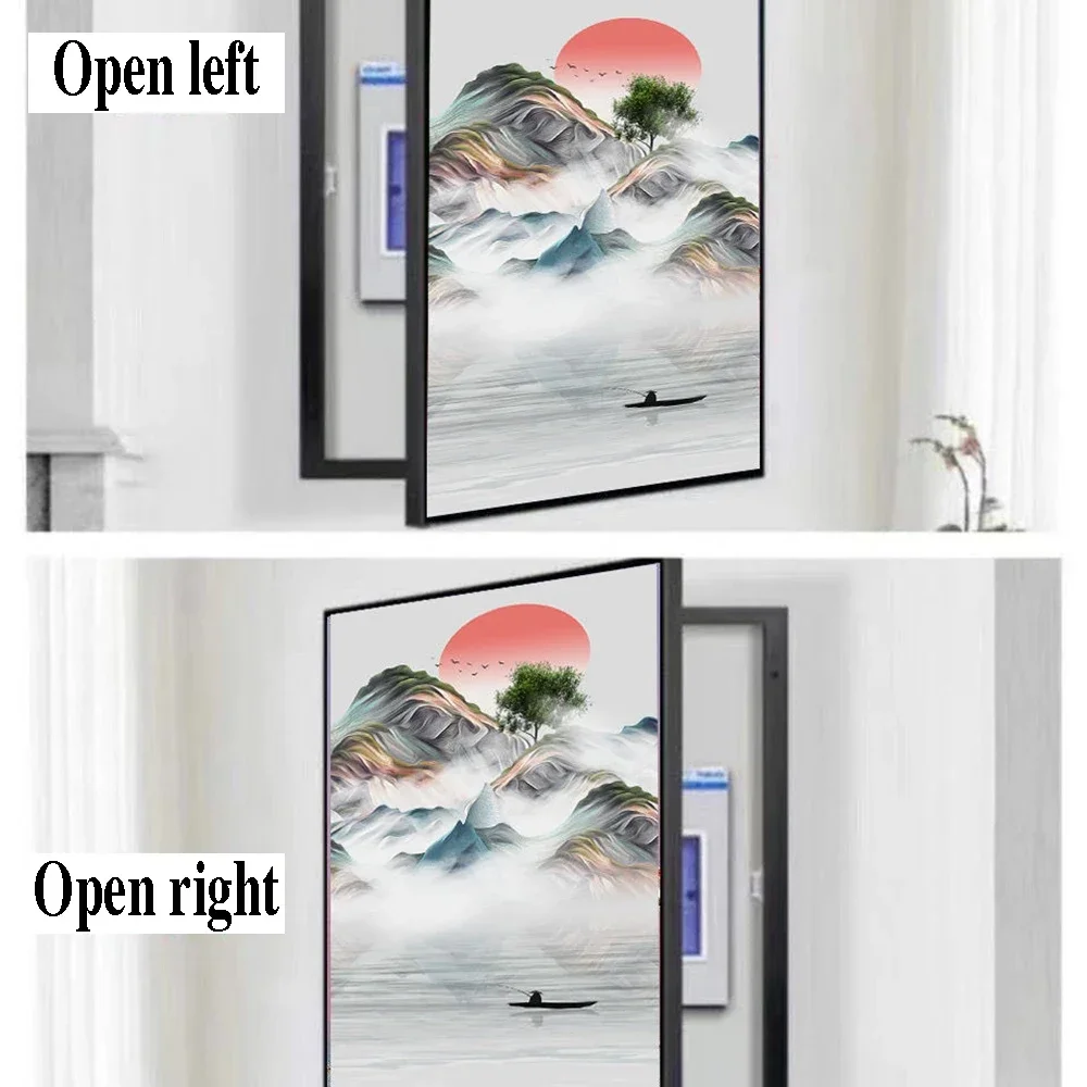 Decorative Painting of Meter Electric Box Covers Modern Creative Pictures Poster Mural with Frame Home Live Room Wall Art New