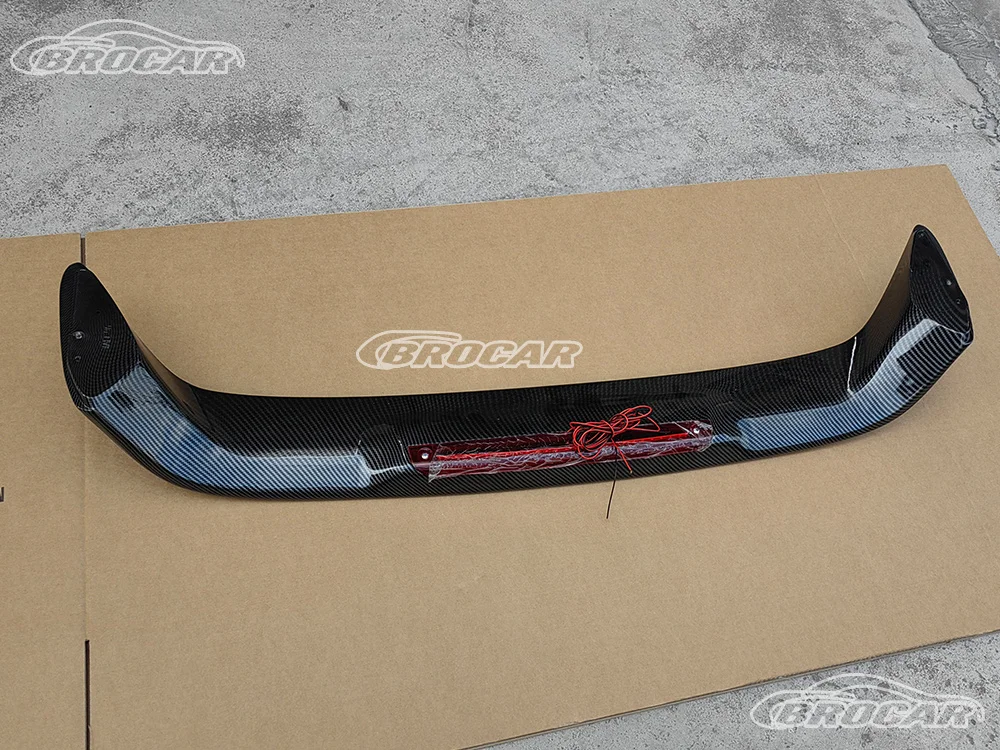 For 1996 97 98 99 2000 Honda Civic EK3 2 Door 4 Door with LED Lights High Quality ABS Plastic Spoiler Trunk Boot Wing Spoiler