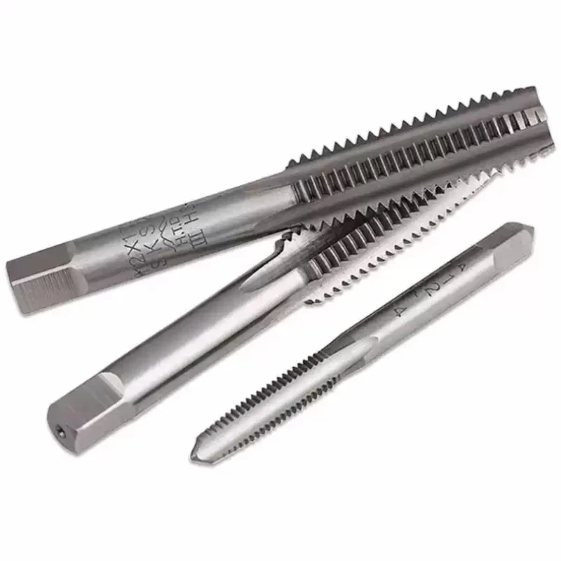 Set of 3 Hss Right Hand Tap Drill Bits Hand Tools Metric Thread Taps M2 M2.5 M3 M4 M5 M6 M8 M10 M12 M16 M20 M22 M24