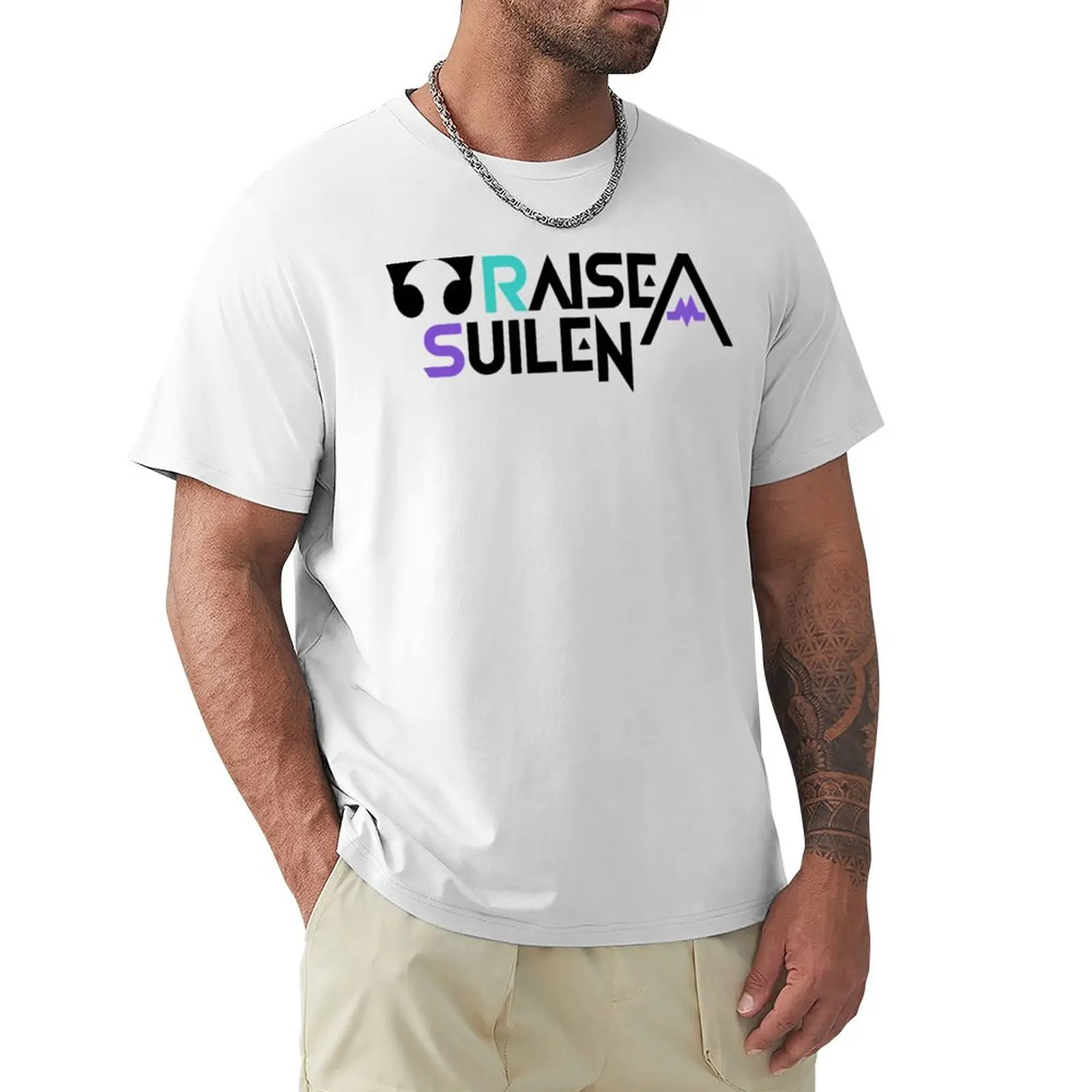 

RAISE A SUILEN logo BANDORI BANG DREAM Classic T-Shirt T-Shirt quick drying anime clothes sweat shirts, men