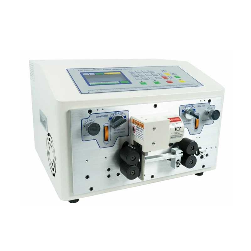 SWT-608-BHT2N/S Flat Sheath Inner And Outer Double Layer Peeling Machine Touch Screen Control Optional Extra Blade Protect Case