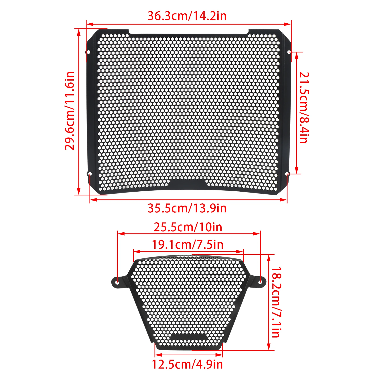 For Suzuki GSXR1000R GSXR1000 GSX-R 1000R GSX-R 1000 2017-2023 Motorcycle CNC Radiator Grille Guard Cover Oil Cooler Protector