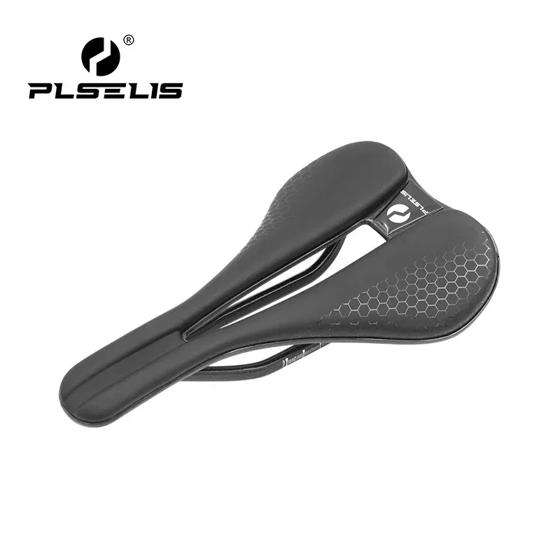 

PS-3006 Новое седло для шоссейного велосипеда: высококачественное углеродное волокно, легкое, с коротким носом, дышащее полое, хит продаж, мягкое и удобное