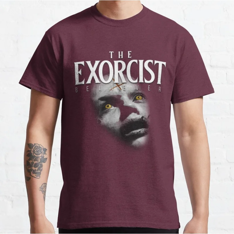 Believer Horror Movie Retro 80s Horror films The Exorcist Scary movie monsters Graphic T Shirts large size Adult tops S-6XL