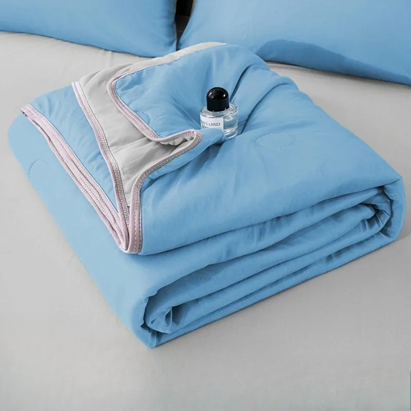 Summer Special Cooling Ice Silk Summer Cool Quilt Air Conditioner Quilt Dormitory Summer Quilt Thin Quilt Core Machine Washable
