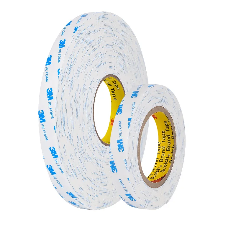 Fita adesiva da espuma 3M-Double-Sided, resistente de alta temperatura, Non-Trace, forte, impermeável, 1600T