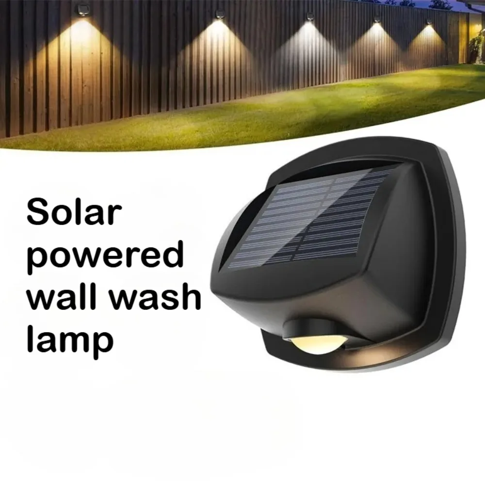 

Solar Fence Lights Outdoor Waterproof Solar Wall Lamp Outside Multicolor or Colors Led Solar Powered Light for Yard Porch