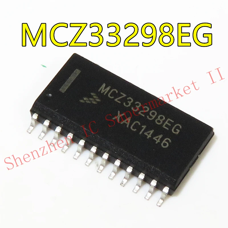 MCZ33298EG SOP24 car computer chip can be shot Eight Output Switch with Serial Peripheral Interface I/O