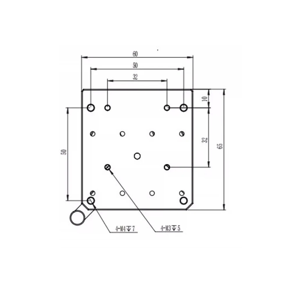Optical Progressive Magnetic Base, Continuously Adjustable Magnetic Force, Ultra-Thin Magnetic Stand with Threaded On/Off Switch