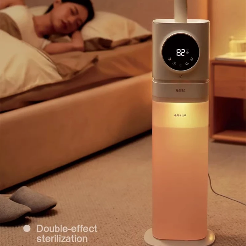 

Портативный ультразвуковой увлажнитель воздуха с холодным туманом, USB-диффузор ароматов, для спальни и офиса, тихий, с ночником, автоматическим отключением, перезаряжаемый, для дома