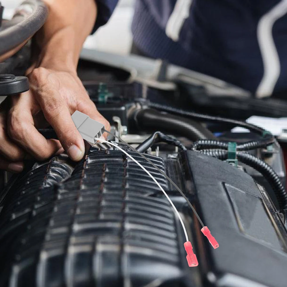 

2 Pcs Horn Harness Adapter Car Speaker Connector Harnesses Conversion Line Wire