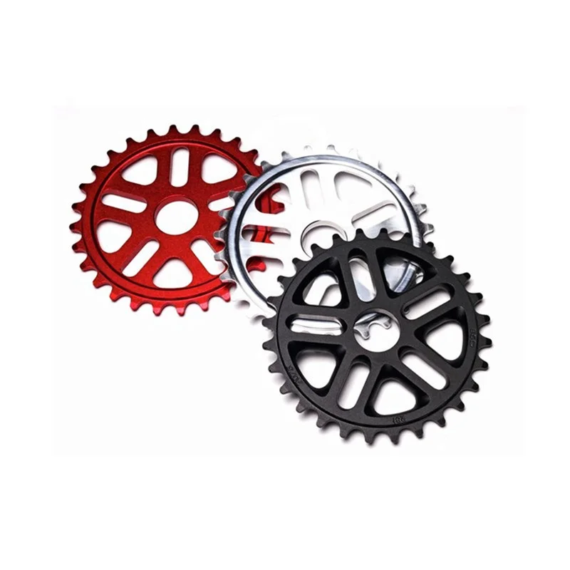Bicycle modification parts BMX bicycle bicycle numerical control machining aluminum sprocket 25t sprocket