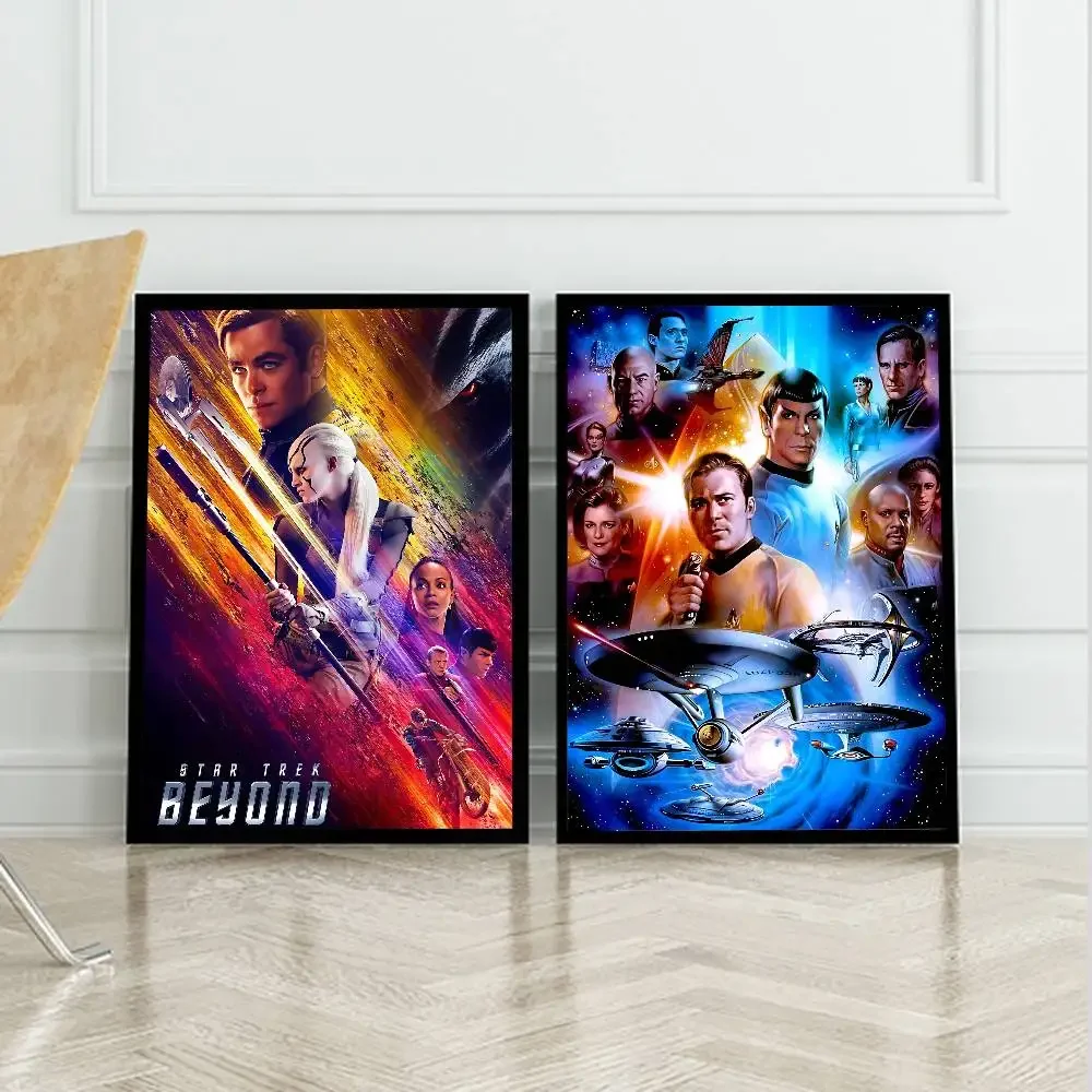 Classic Movie S-Star T-Trek Classic Vintage Poster High Quality Print Waterproof Wall Art Sticker For Bar Living Room Decor Gift view 5