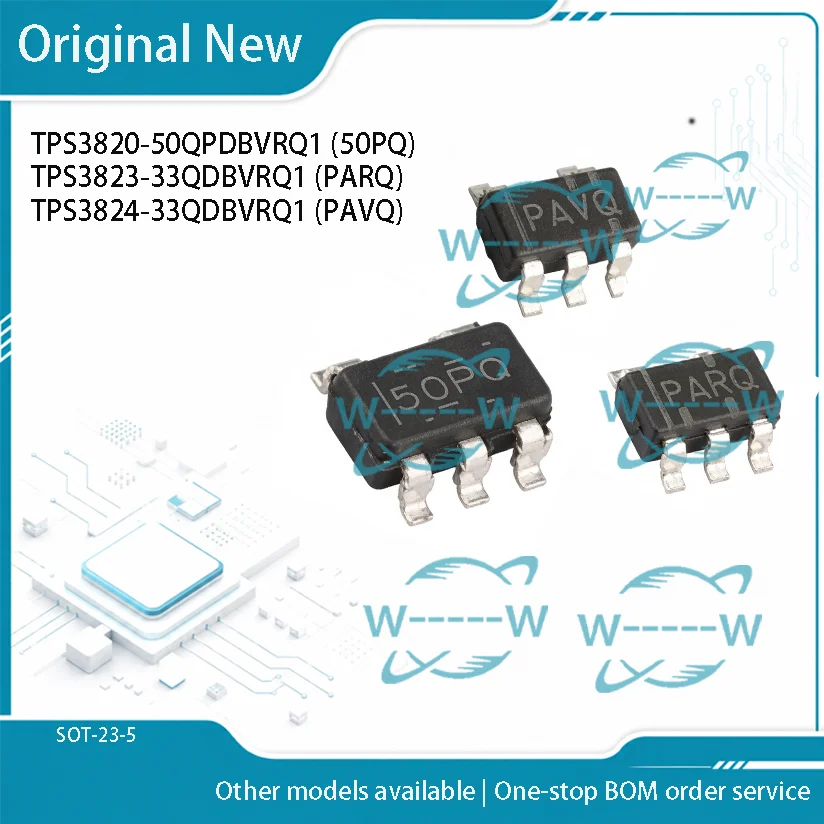 5-30PCS) TPS3820-50QPDBVRQ1 50PQ TPS3823-33QDBVRQ1 PARQ TPS3824-33QDBVRQ1 PAVQ TPS3820-50Q TPS3823-33Q TPS3824-33Q IC CHIP