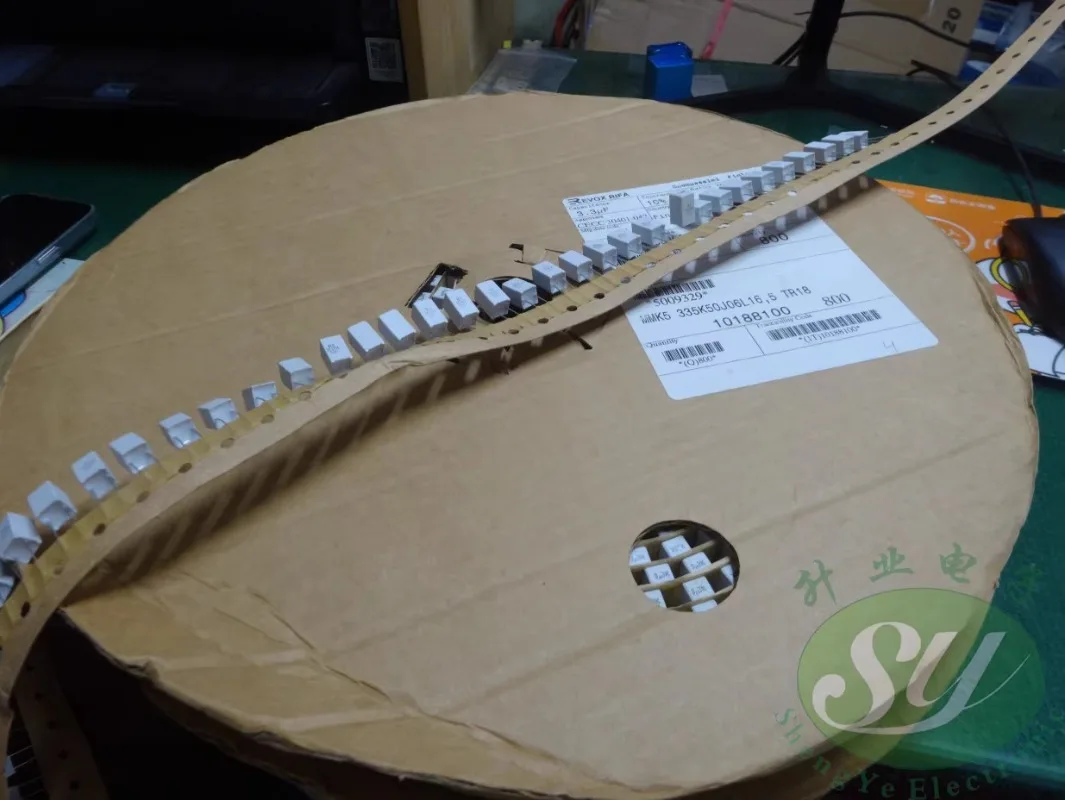 5PCS EVOX MMK5 3.3uf/50v 3u3 335 New film capacitor 5MM