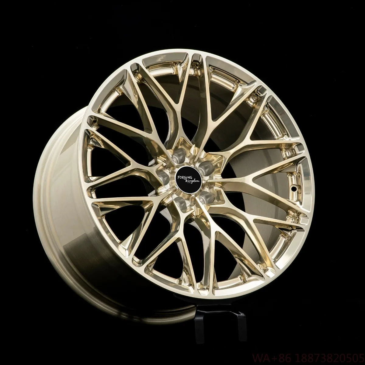 JT New High-End Two-Piece Forged Aluminum Alloy Car Wheels 18-23 Inches 40mm ET Multi-Spoke Design 5x130 5x114.3 5x120 5x110