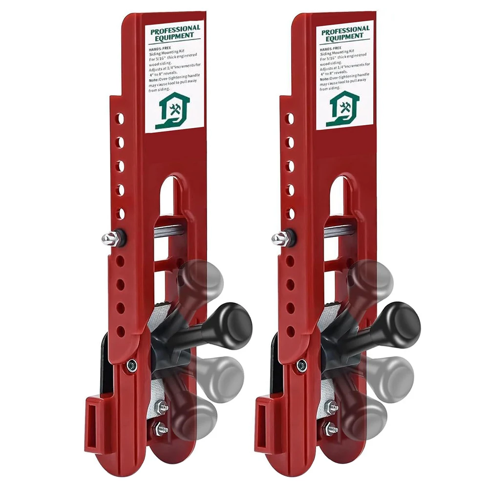 

2 шт. монтажный комплект для сайдинга 5/16 дюймов, инструмент для установки сайдинга из волокна и цемента, регулируемые зажимные инструменты для стеновой панели для домашнего экстерьера