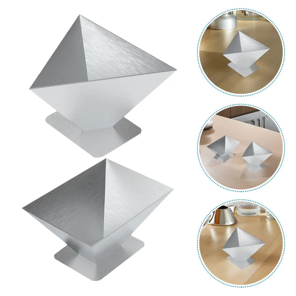 

Stainless Steel Pyramid Rice Mold 4Pcs Zongzi Maker Reusable Rice Shaper Mould for Dumplings Home Kitchen Accessories