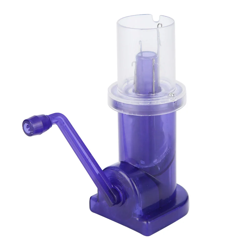 Hand-Operated Mini Sewing Knitting Mill Machine Sewing Tool Knitting Machine for DIY Bracelet Weave Spool Knitter Embellish