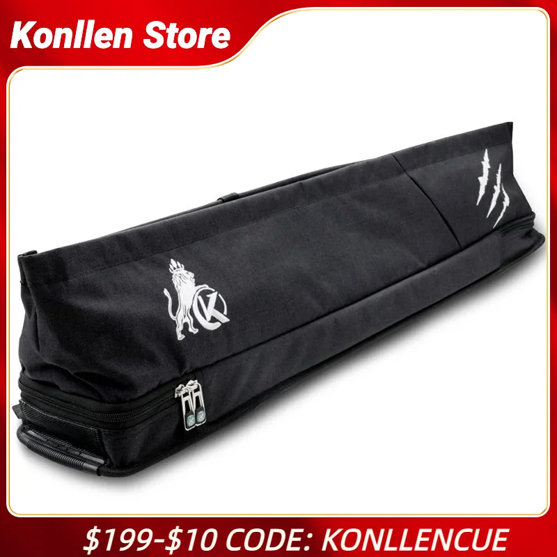 

KONLLEN 3x4 4x5 ткань Оксфорд, чехол для бильярдного кия, большая вместительная сумка для переноски бильярдного кия