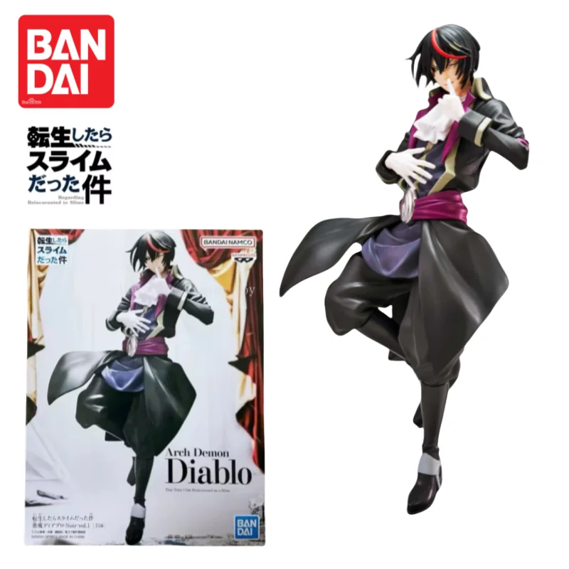 In Stock Original Bandai Banpresto That Time I Got Reincarnated As A Slime Diavolo Action Figure Figurine Ornaments 100%genuine