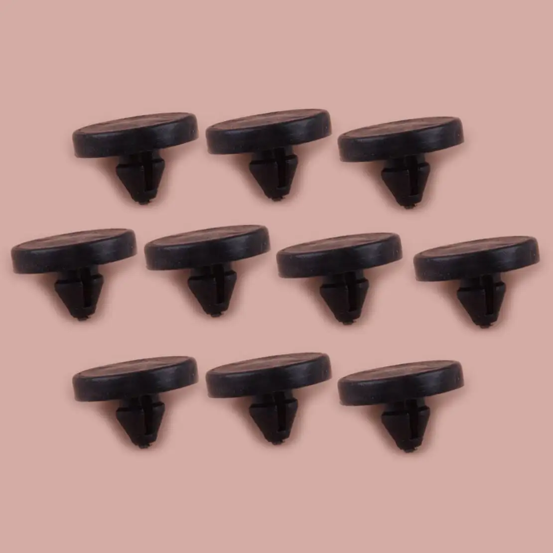 90541-06036 90541-06032 50pcs/Set Brake Clutch Pedal Switch Stopper Cushion Pad Fit for Lexus Scion Toyota Black