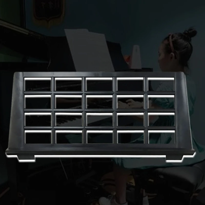 Keyboard Music Score Stand Sheet Musical Instrument Parts Portable Durable Suitable for Electronic Sheet Music Stands E56D