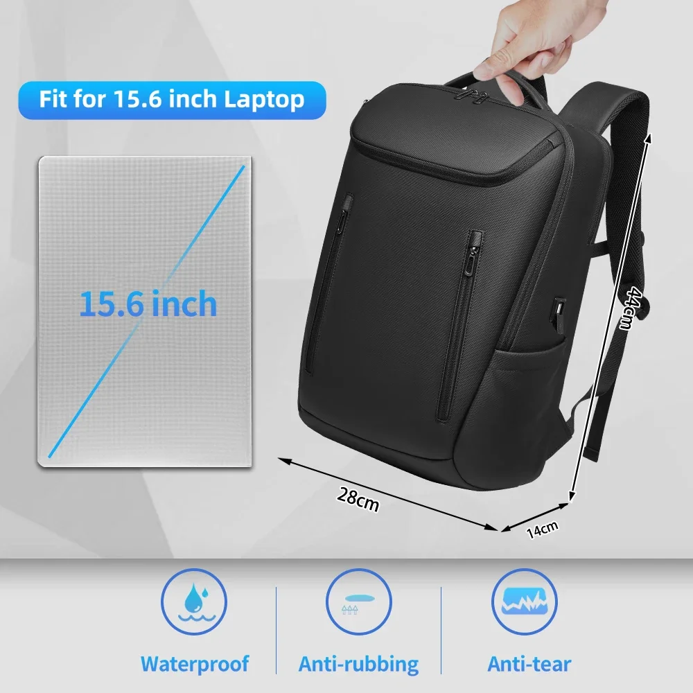 New Men\'s Designer Laptop Backpack School Bags for Boys Male Motorcycle Tactical Business Sports Daily Work Travel Men