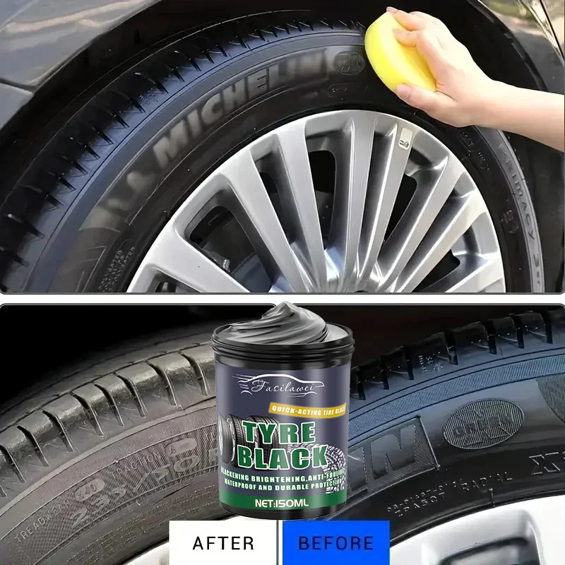 Good Car Interior Care Gel, Plastic Renovation Wax/Car Seat, Dashboard, Exterior Plastic Kit Updater, Easy and Quick Use, Widely