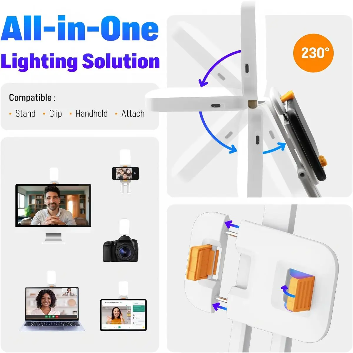 Рисунок 2 - Портативный светильник для селфи