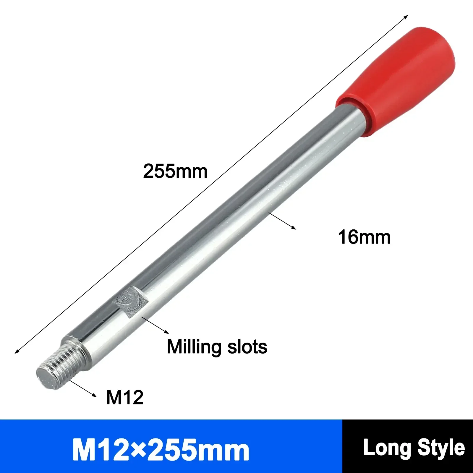 Handle Bar Bench Drill Accessories Handle Milling Machine Handle Bar Press Handle M10 M8 Work Rod Machine Tool Work Handle