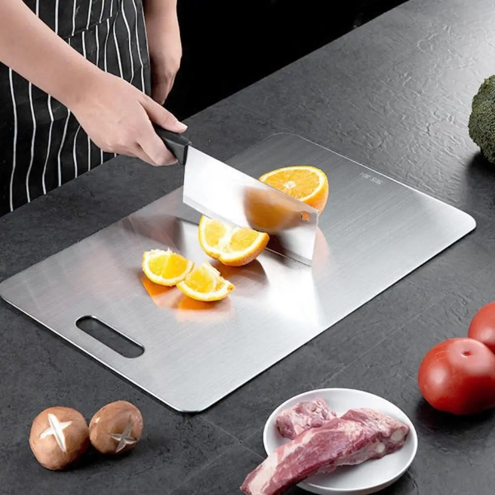 Stainless Steel Cutting Board Anti-mold Cut Vegetables Meat Chopping Board Thickened Cooking Tools Vegetable Cutting Board