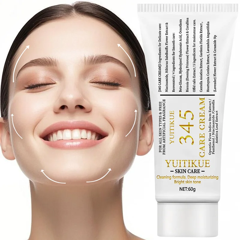 

Multi-Effect Skin Care Cream by YUITIKUE - For Elastic, Tender & Hydrated Skin, Light & Fast-Absorbing