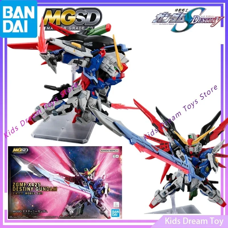 

Assembly Bandai in Stock Original MGSD GUNDAM Anime Figures ZGMF-X42S DESTINY GUNDAM Action Figures Toys Collectible Model Gifts